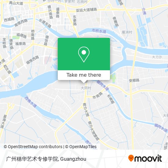 广州穗华艺术专修学院 map