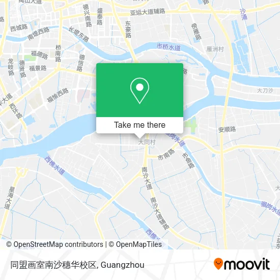 同盟画室南沙穗华校区 map