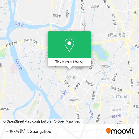 三福-东北门 map