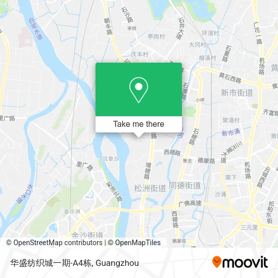 华盛纺织城一期-A4栋 map