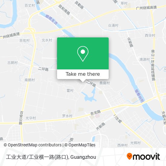 工业大道/工业横一路(路口) map