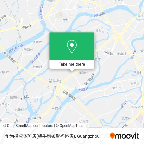 华为授权体验店(望牛墩镇聚福路店) map