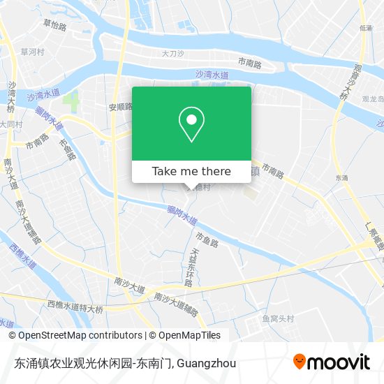 东涌镇农业观光休闲园-东南门 map