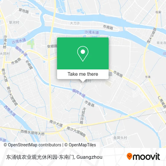 东涌镇农业观光休闲园-东南门 map
