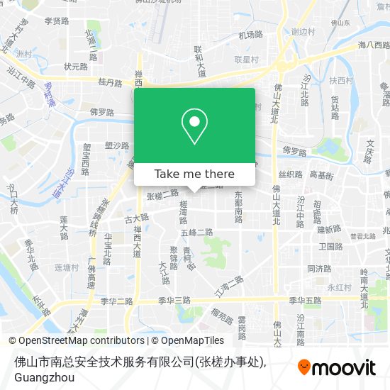 佛山市南总安全技术服务有限公司(张槎办事处) map