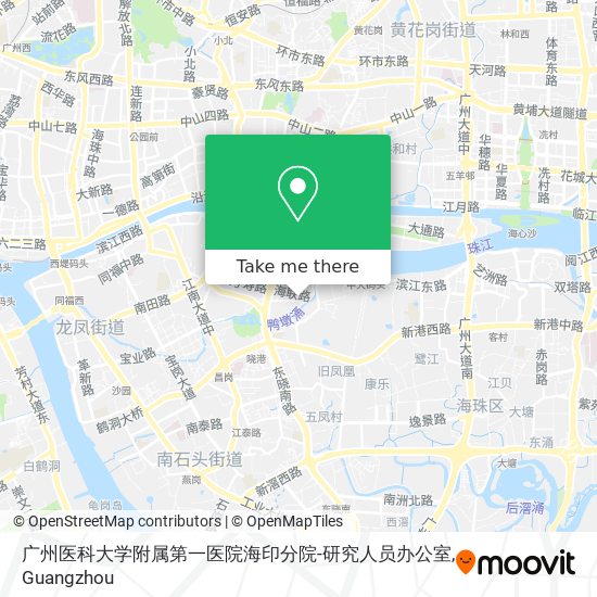 广州医科大学附属第一医院海印分院-研究人员办公室 map