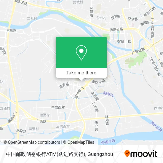 中国邮政储蓄银行ATM(跃进路支行) map
