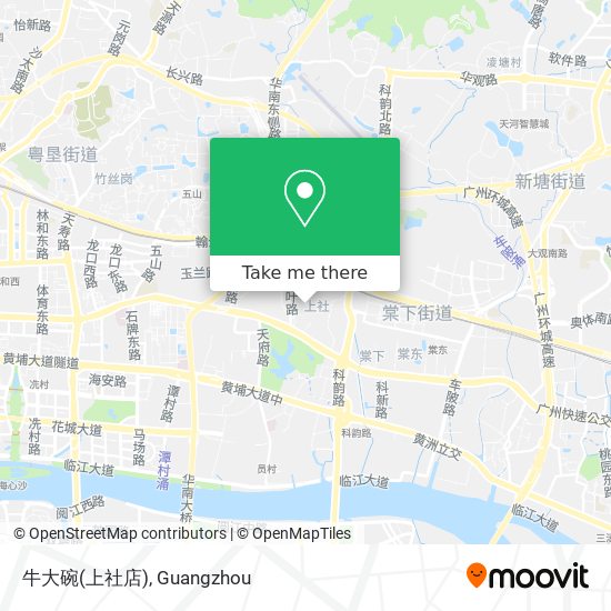 牛大碗(上社店) map