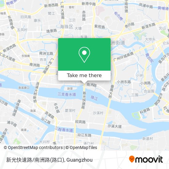 新光快速路/南洲路(路口) map