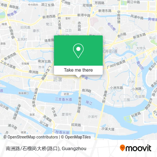 南洲路/石榴岗大桥(路口) map