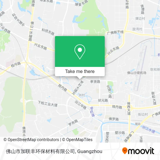 佛山市加联丰环保材料有限公司 map