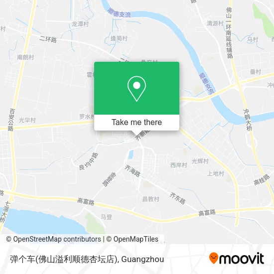 弹个车(佛山溢利顺德杏坛店) map