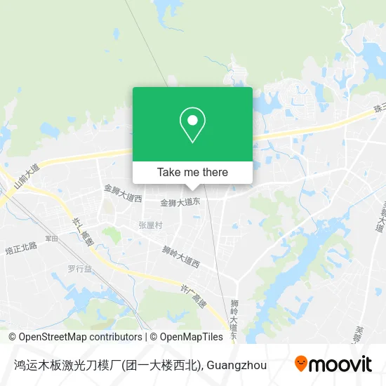 鸿运木板激光刀模厂(团一大楼西北) map