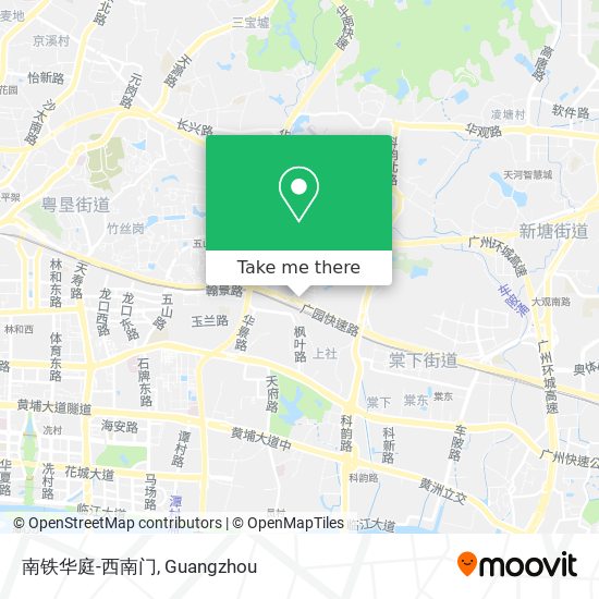 南铁华庭-西南门 map