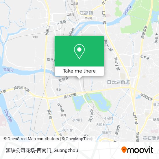 源铁公司花场-西南门 map