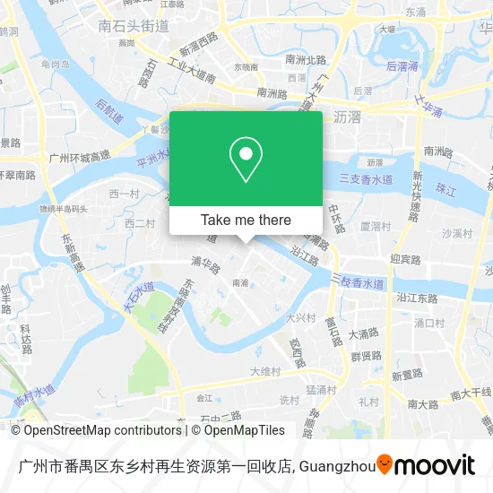广州市番禺区东乡村再生资源第一回收店 map