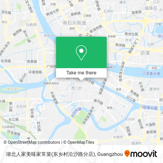 湖北人家美味家常菜(东乡村沿沙路分店) map