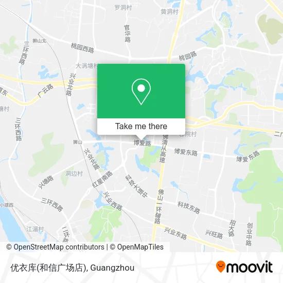 优衣库(和信广场店) map