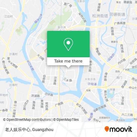 老人娱乐中心 map