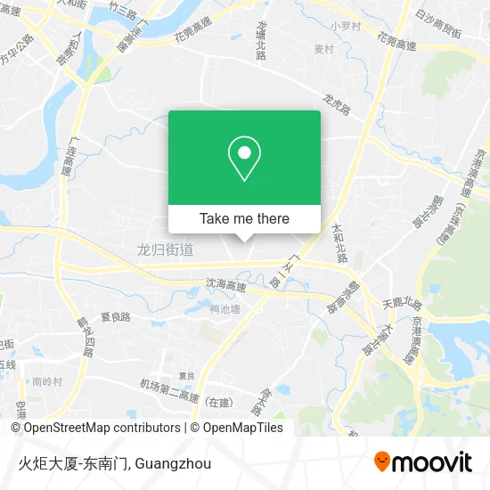火炬大厦-东南门 map