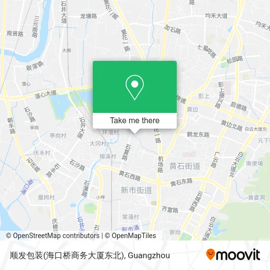 顺发包装(海口桥商务大厦东北) map