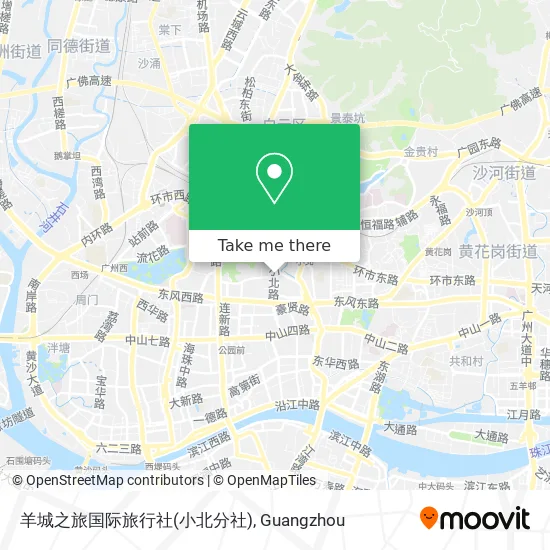 羊城之旅国际旅行社(小北分社) map