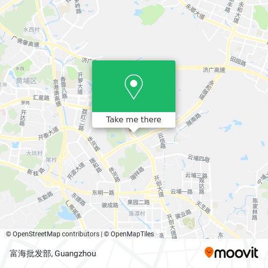 富海批发部 map