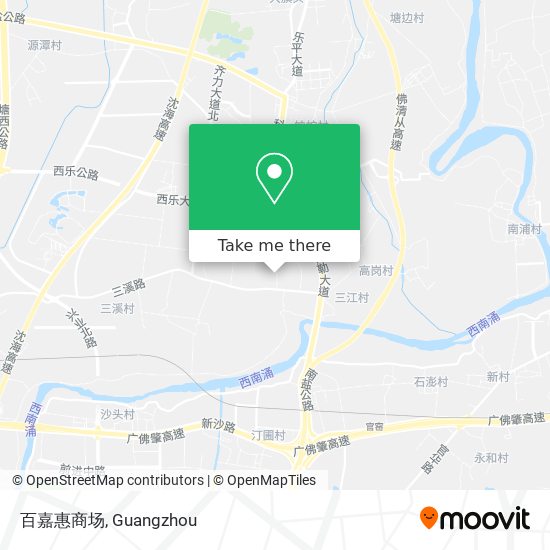 百嘉惠商场 map