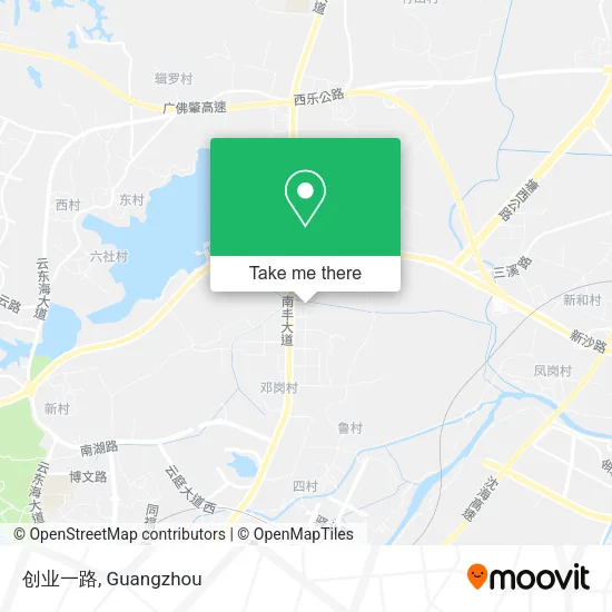 创业一路 map
