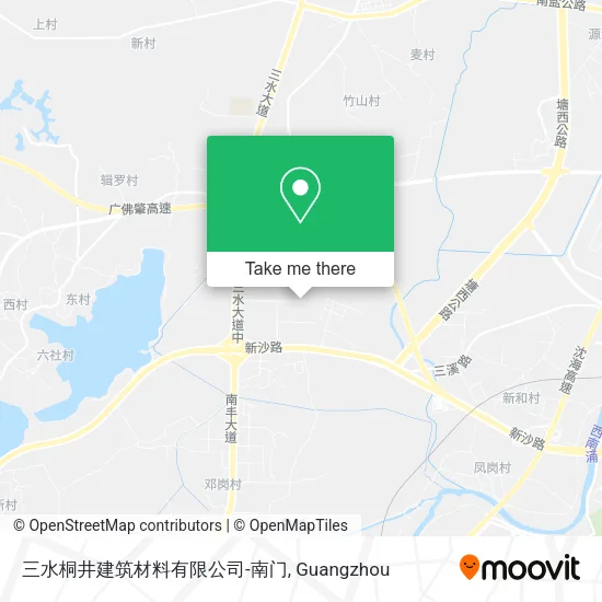 三水桐井建筑材料有限公司-南门 map