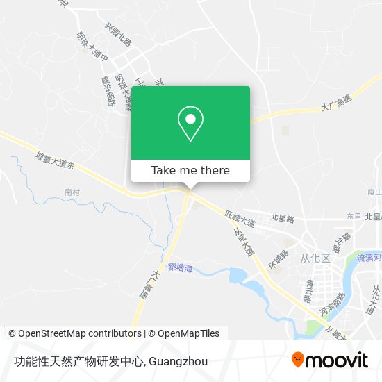 功能性天然产物研发中心 map