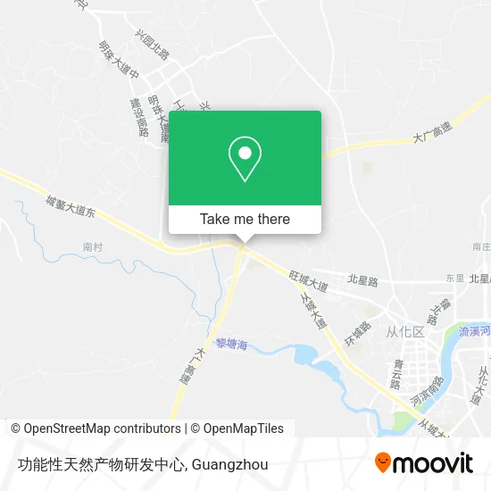 功能性天然产物研发中心 map