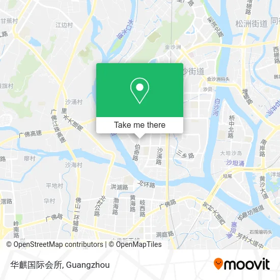 华麒国际会所 map