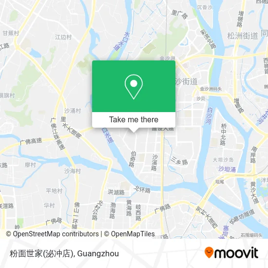 粉面世家(泌冲店) map