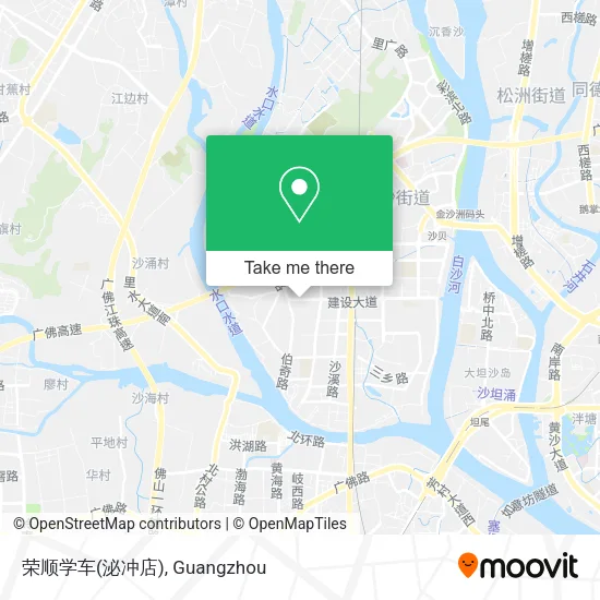 荣顺学车(泌冲店) map