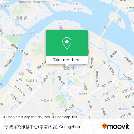 永成摩托维修中心(亭南路店) map