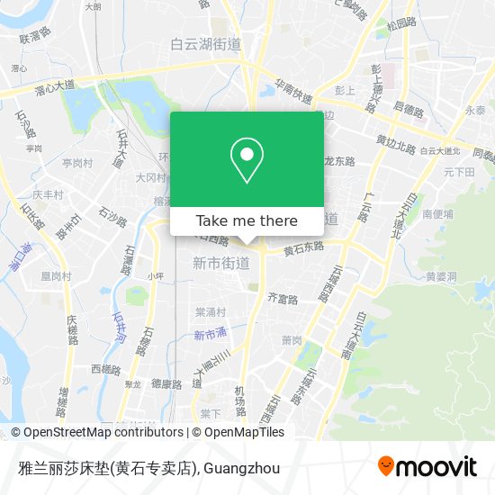 雅兰丽莎床垫(黄石专卖店) map