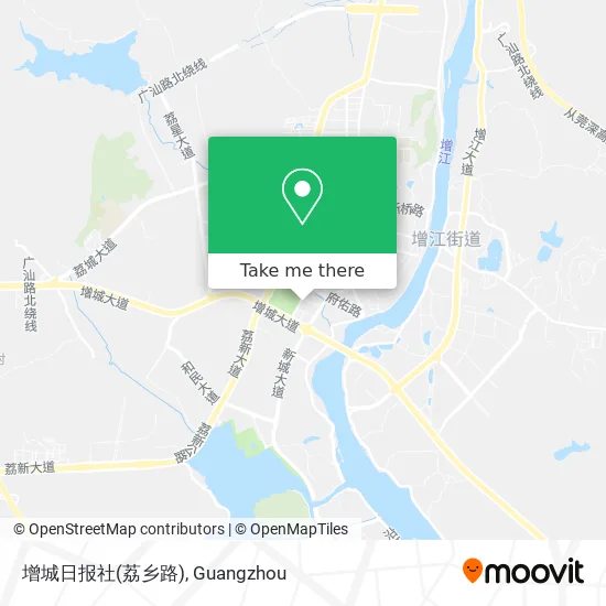 增城日报社(荔乡路) map