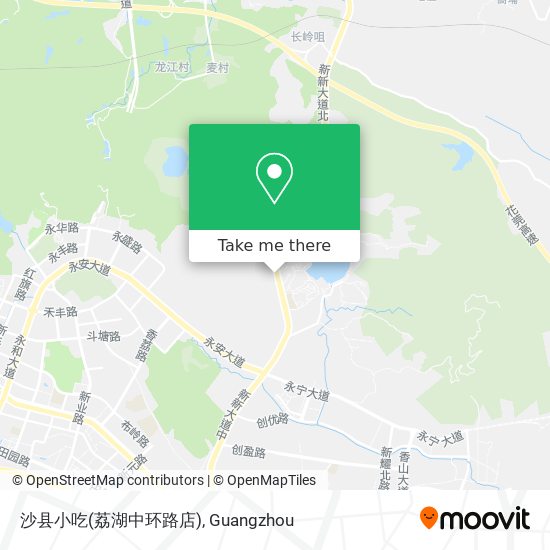 沙县小吃(荔湖中环路店) map