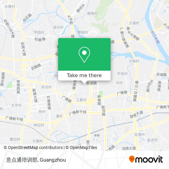 意点通培训部 map