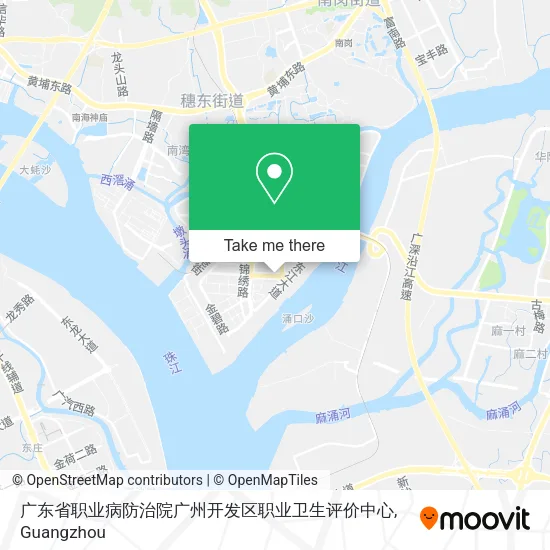 广东省职业病防治院广州开发区职业卫生评价中心 map