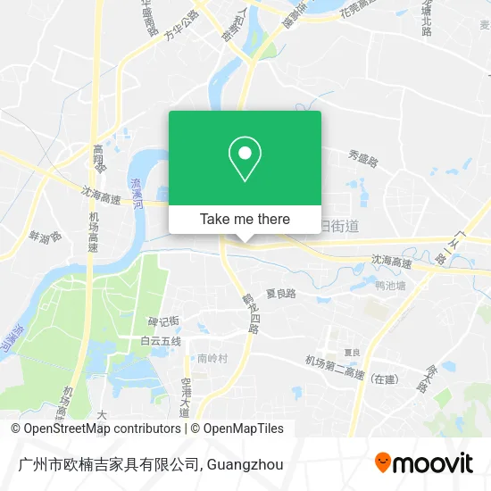 广州市欧楠吉家具有限公司 map