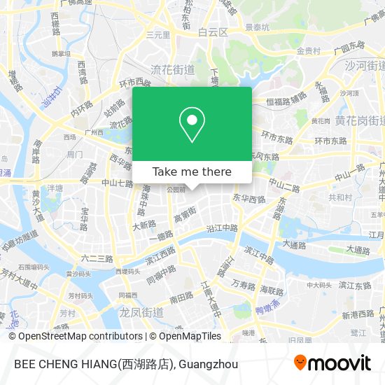 BEE CHENG HIANG(西湖路店) map