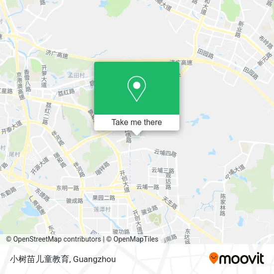 小树苗儿童教育 map