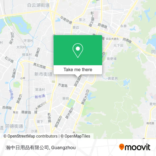 瀚中日用品有限公司 map