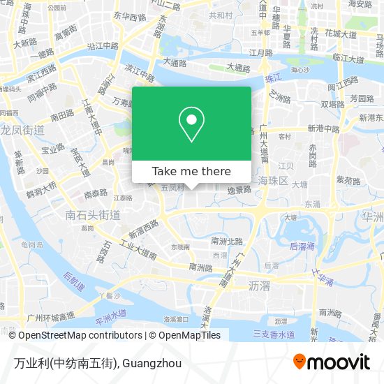万业利(中纺南五街) map