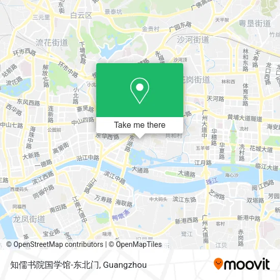 知儒书院国学馆-东北门 map