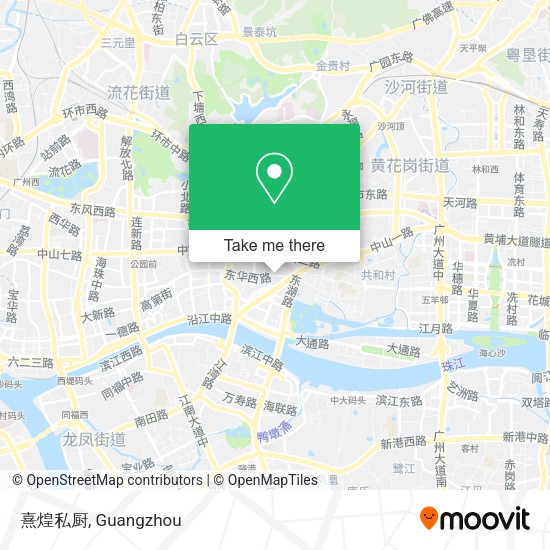 熹煌私厨 map