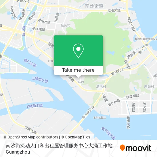 南沙街流动人口和出租屋管理服务中心大涌工作站 map