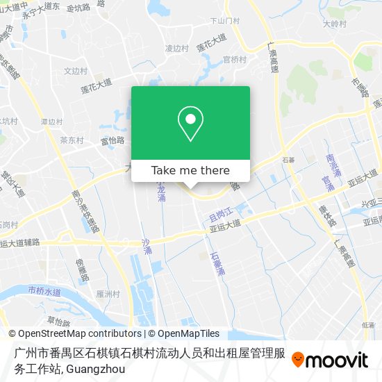 广州市番禺区石棋镇石棋村流动人员和出租屋管理服务工作站 map